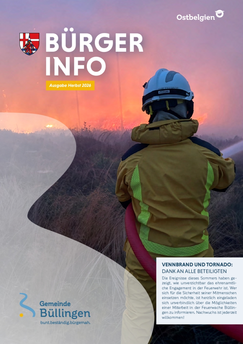 Titelseite Bürger Info – Ausgabe Herbst 2026
